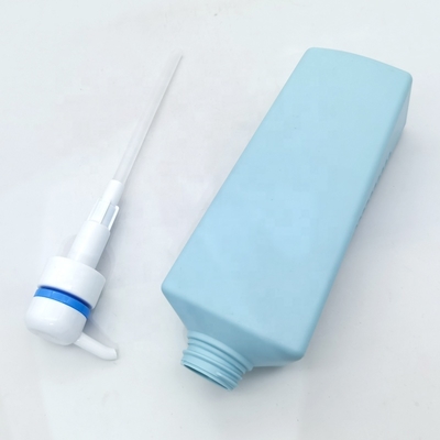 Factory Price Custom 500ml HDPE Soft Touch Plastic Hair Shampoo Lotion Body Wash Bottles Shower Gel Bottles with Pump Dispenser