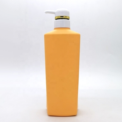 Factory Price Custom 500ml HDPE Soft Touch Plastic Hair Shampoo Lotion Body Wash Bottles Shower Gel Bottles with Pump Dispenser