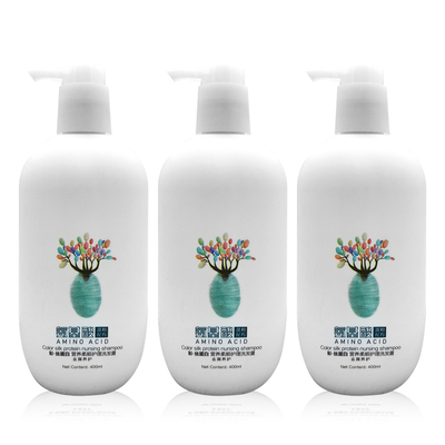 Hot Selling 400ml Eco Friendly Plastic HDPE Empty Shampoo Oval Shape Bottles Body Wash Shower Gel Lotion Bottle with Lotion Pump