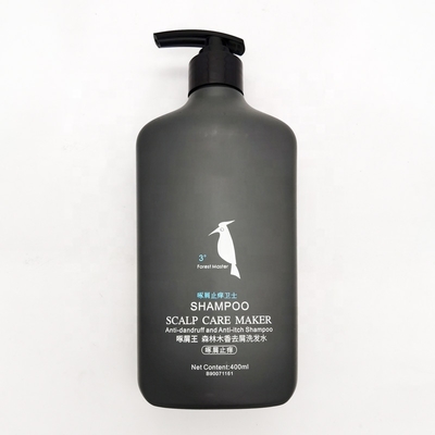 60ml 200ml 400ml 750ml Eco Friendly Plastic HDPE Empty Grey Shampoo Bottles With Lotion Pump