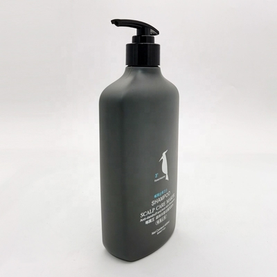 60ml 200ml 400ml 750ml Eco Friendly Plastic HDPE Empty Grey Shampoo Bottles With Lotion Pump