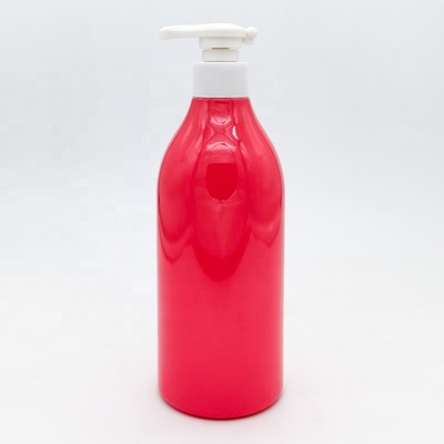 Free Sample Wholesale Custom Empty 500ml PET Plastic Hair Lotion Bottle Boston Round Shampoo Shower Gel Body Wash Pump Bottles