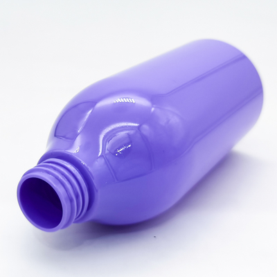 Free Sample Wholesale Custom Empty 500ml PET Plastic Hair Lotion Bottle Boston Round Shampoo Shower Gel Body Wash Pump Bottles