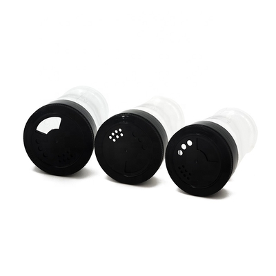 Free Sample Cheap 280ml Plastic PET Seasoning Bottle Salt Pepper Herb Flavoring Spice Jars with Twist Cap for Kitchen Powder