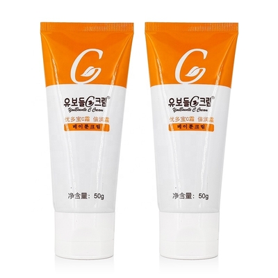 50ml 60 ml Flip Top Squeez Bottles Body Cream White Plastic Soft Tube Hand Cream Customized Empty CC Lotion Tube Packaging