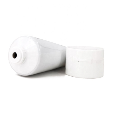 50ml 60 ml Flip Top Squeez Bottles Body Cream White Plastic Soft Tube Hand Cream Customized Empty CC Lotion Tube Packaging