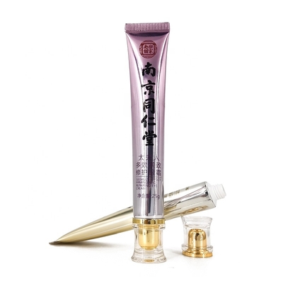 Customized 20ML 25ML 30ML Face Eye Cream Plastic Cosmetic Soft Tube Empty Skincare Cream Lotion Gel Soft Tubes With Acrylic Caps