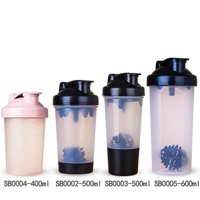 Free Sample Non-Toxic BPA Free Eco-Friendly Best 400ml 500ml 600ml Sports Shaker Water Bottle with Flow Flip Top Leak Proof Lid