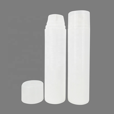 Free Sample Factory Custom Facial Cleanser Plastic Lotion Bottles White 220ml Body Care Sunscreen PP Dispenser Bottles with Pump